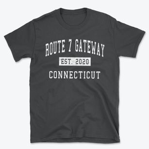 Route 7 Gateway Connecticut Classic Established Basic T-Shirt