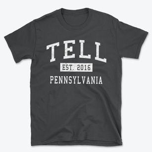 Tell Pennsylvania Classic Established Basic T-Shirt