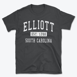 Elliott South Carolina Classic Established Basic T-Shirt