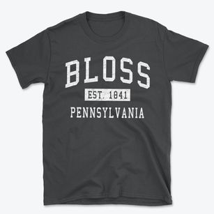 Bloss Pennsylvania Classic Established Basic T-Shirt