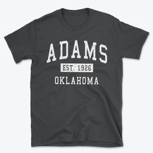 Adams Oklahoma Classic Established Basic T-Shirt