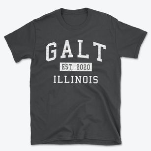 Galt Illinois Classic Established Basic T-Shirt