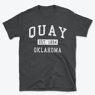 Quay Oklahoma Classic Established Basic T-Shirt