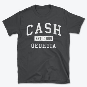 Cash Georgia Classic Established Basic T-Shirt