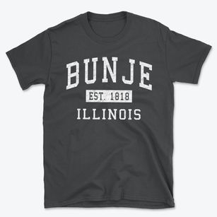 Bunje Illinois Classic Established Basic T-Shirt