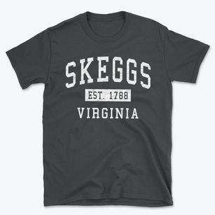 Skeggs Virginia Classic Established Basic T-Shirt