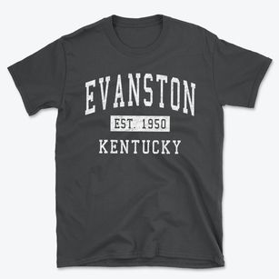 Evanston Kentucky Classic Established Basic T-Shirt