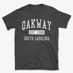 Oakway South Carolina Classic Established Basic T-Shirt