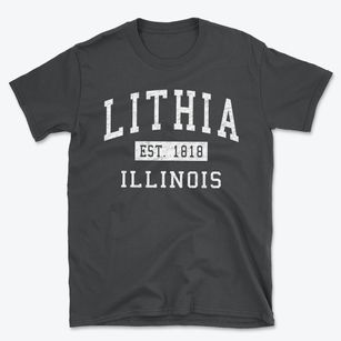 Lithia Illinois Classic Established Basic T-Shirt