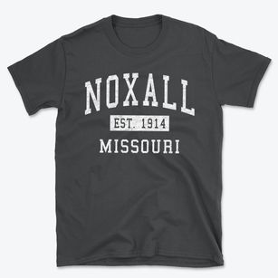 Noxall Missouri Classic Established Basic T-Shirt