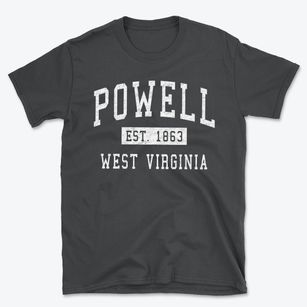 Powell West Virginia Classic Established Basic T-Shirt