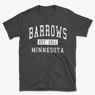 Barrows Minnesota Classic Established Basic T-Shirt