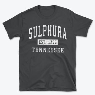 Sulphura Tennessee Classic Established Basic T-Shirt