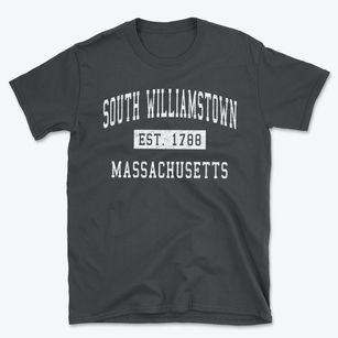 South Williamstown Massachusetts Classic Established Basic T-Shirt