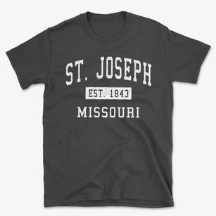 St. Joseph Missouri Classic Established Basic T-Shirt