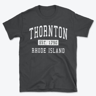 Thornton Rhode Island Classic Established Basic T-Shirt