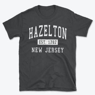 Hazelton New Jersey Classic Established Basic T-Shirt