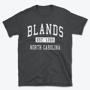 Blands North Carolina Classic Established Basic T-Shirt