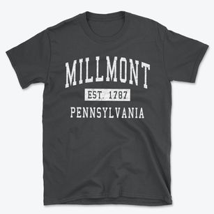 Millmont Pennsylvania Classic Established Basic T-Shirt