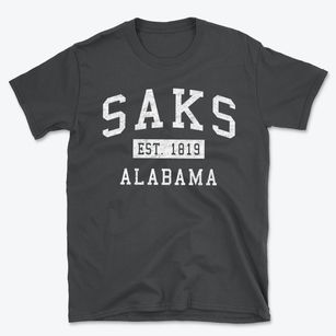 Saks Alabama Classic Established Basic T-Shirt