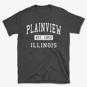 Plainview Illinois Classic Established Basic T-Shirt