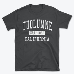 Tuolumne California Classic Established Basic T-Shirt