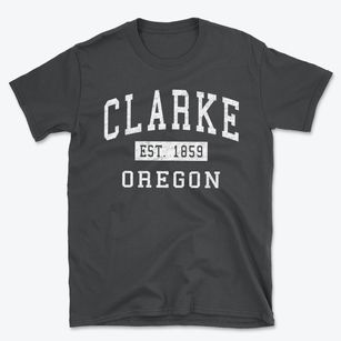 Clarke Oregon Classic Established Basic T-Shirt