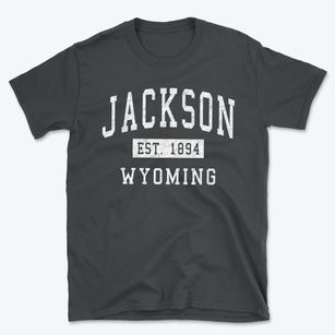 Jackson Wyoming Classic Established Basic T-Shirt