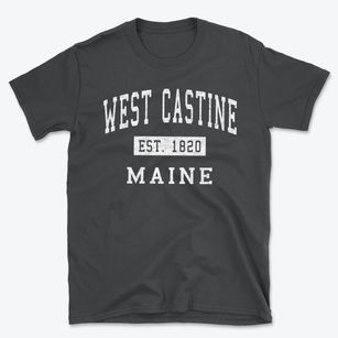 West Castine Maine Classic Established Basic T-Shirt