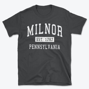 Milnor Pennsylvania Classic Established Basic T-Shirt