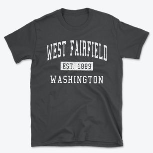 West Fairfield Washington Classic Established Basic T-Shirt