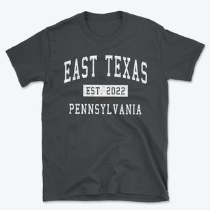 East Texas Pennsylvania Classic Established Basic T-Shirt