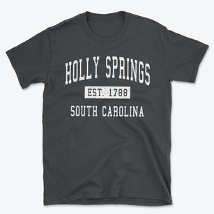 Holly Springs South Carolina Classic Established Basic T-Shirt