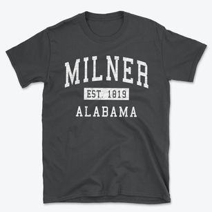 Milner Alabama Classic Established Basic T-Shirt