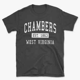 Chambers West Virginia Classic Established Basic T-Shirt