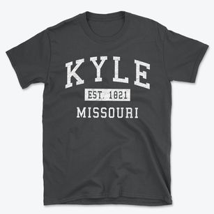 Kyle Missouri Classic Established Basic T-Shirt