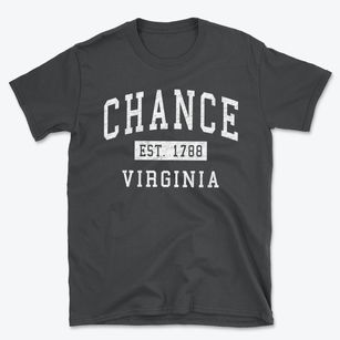 Chance Virginia Classic Established Basic T-Shirt