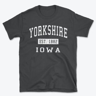 Yorkshire Iowa Classic Established Basic T-Shirt