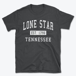 Lone Star Tennessee Classic Established Basic T-Shirt