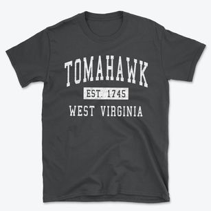 Tomahawk West Virginia Classic Established Basic T-Shirt