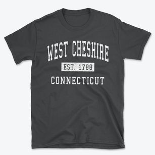 West Cheshire Connecticut Classic Established Basic T-Shirt