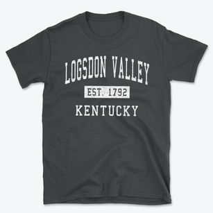 Logsdon Valley Kentucky Classic Established Basic T-Shirt