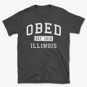 Obed Illinois Classic Established Basic T-Shirt