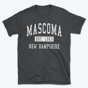 Mascoma New Hampshire Classic Established Basic T-Shirt
