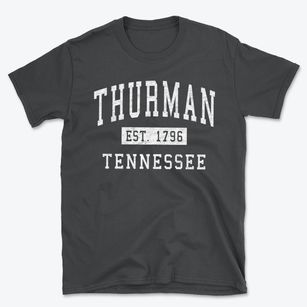 Thurman Tennessee Classic Established Basic T-Shirt