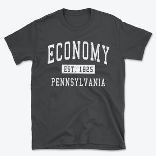 Economy Pennsylvania Classic Established Basic T-Shirt