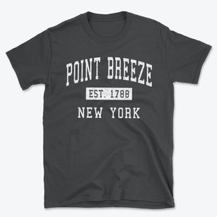 Point Breeze New York Classic Established Basic T-Shirt