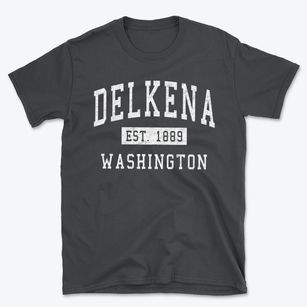 Delkena Washington Classic Established Basic T-Shirt