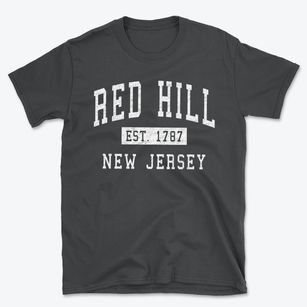 Red Hill New Jersey Classic Established Basic T-Shirt