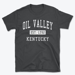 Oil Valley Kentucky Classic Established Basic T-Shirt